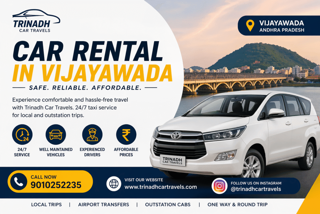 Car Rental in Vijayawada 