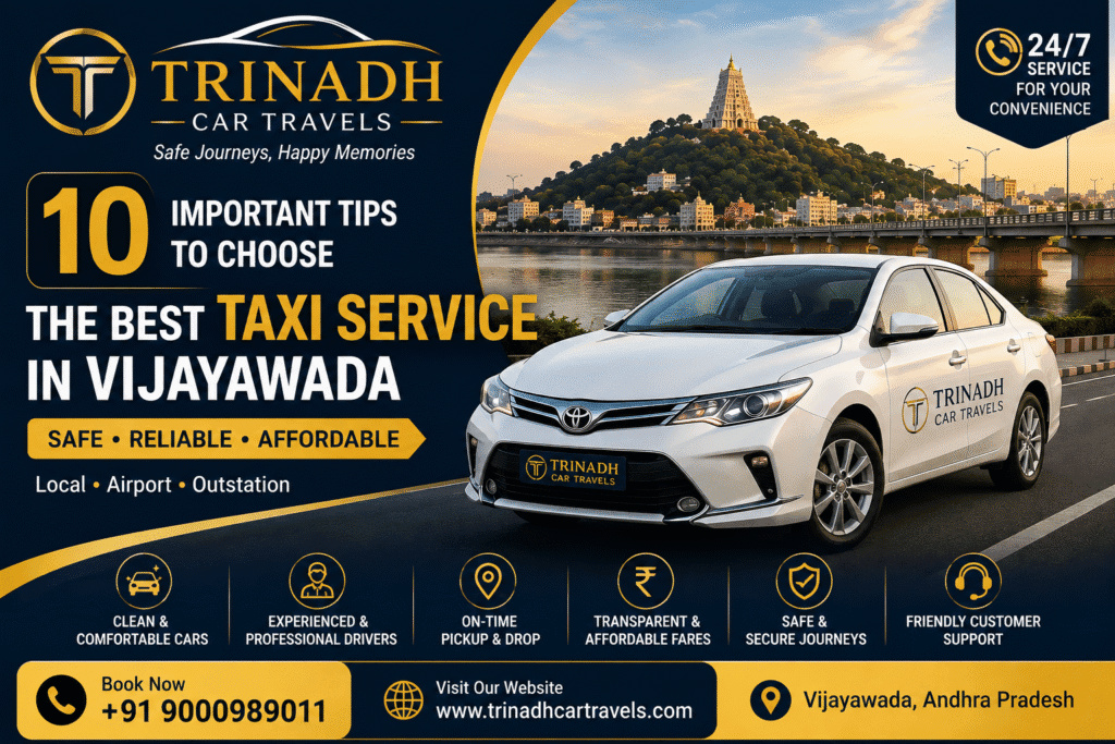 Best Taxi Service in Vijayawada