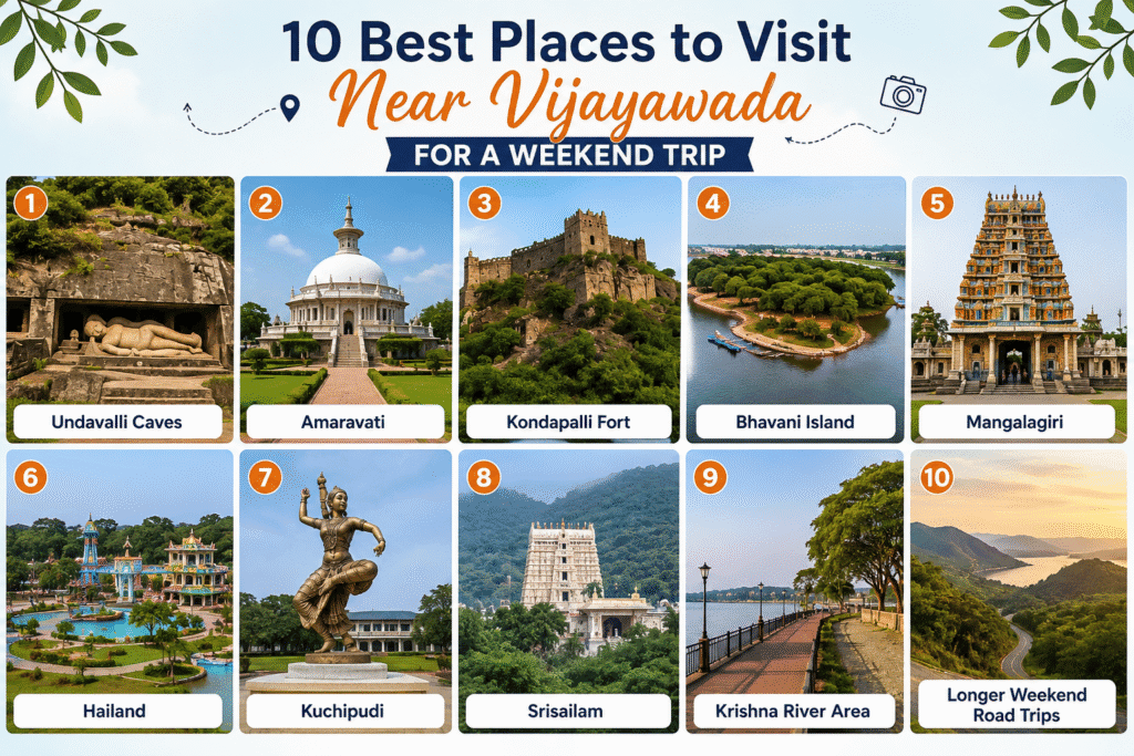 places to visit near Vijayawada